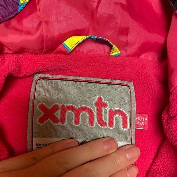 XMTN Girls Rain Jacket xs (4/5) - Picture 2 of 5